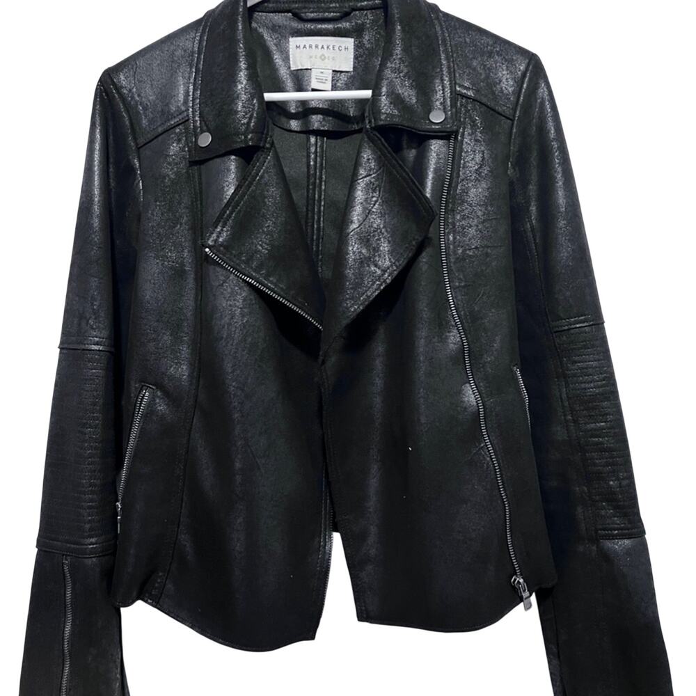 Black, Marrakech moto jacket